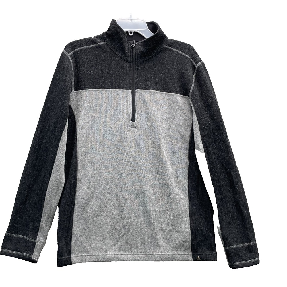 PrAna Wool Blend Sweater Men's Large Gorpcore Tech Performance‎ Outdoor Preppy